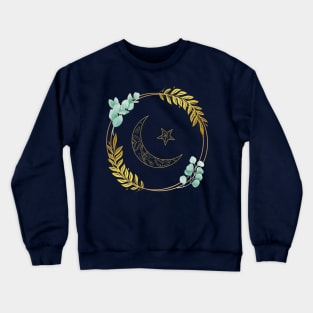 Crescent Moon Crewneck Sweatshirt